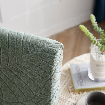 Vandtæt Stolebetræk Water Green Leaf