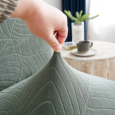 Vandtæt Stolebetræk Water Green Leaf