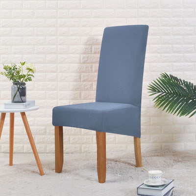 Stort Gråblåt Stolebetræk