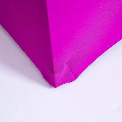 Magenta Flower Bryllupsstolebetræk