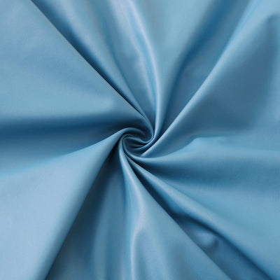 Sky Blue Læder Kontorstolebetræk