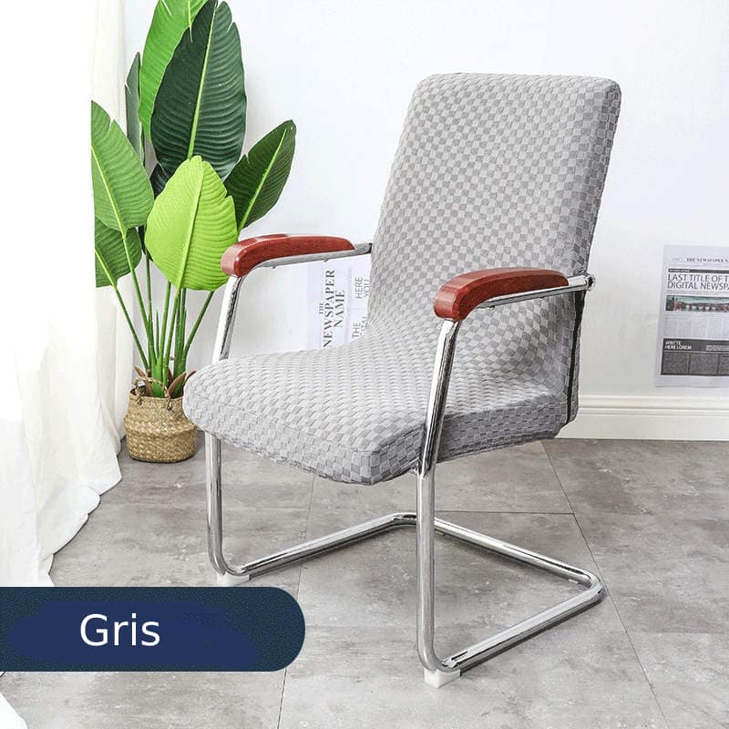 Lysegrå Kontorstolebetræk