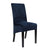 Stor Størrelse Velvet Chair Cover Navy Blue