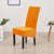 Stor Størrelse Velvet Chair Cover Flash Orange