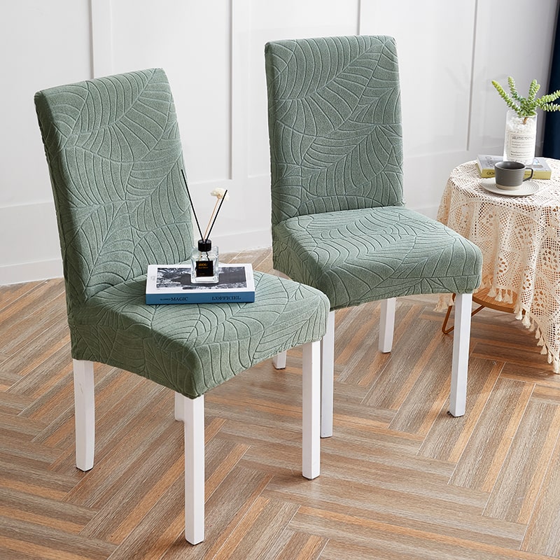 Vandtæt Stolebetræk Water Green Leaf