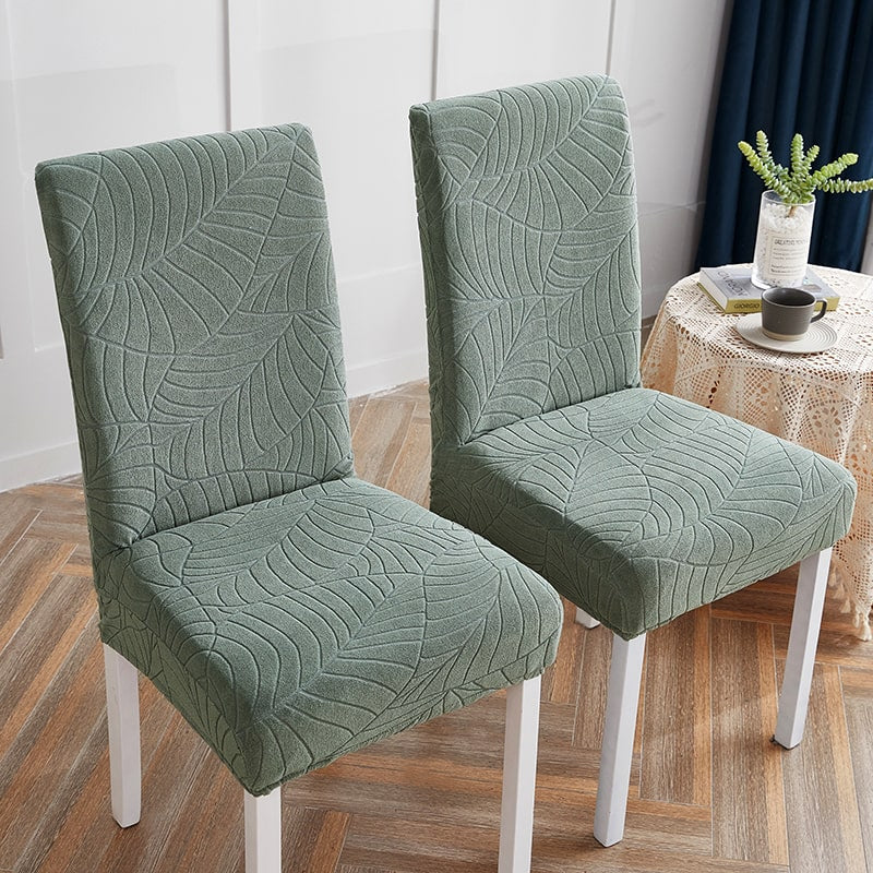 Vandtæt Stolebetræk Water Green Leaf