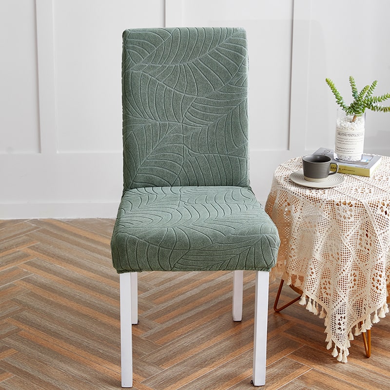 Vandtæt Stolebetræk Water Green Leaf