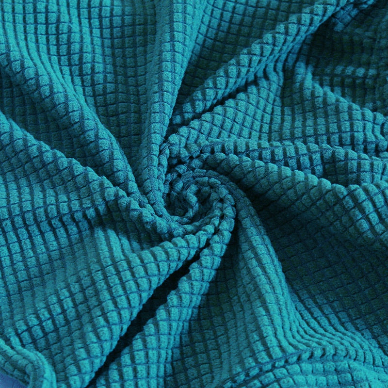 Andeblå Skandinavisk Stolebetræk