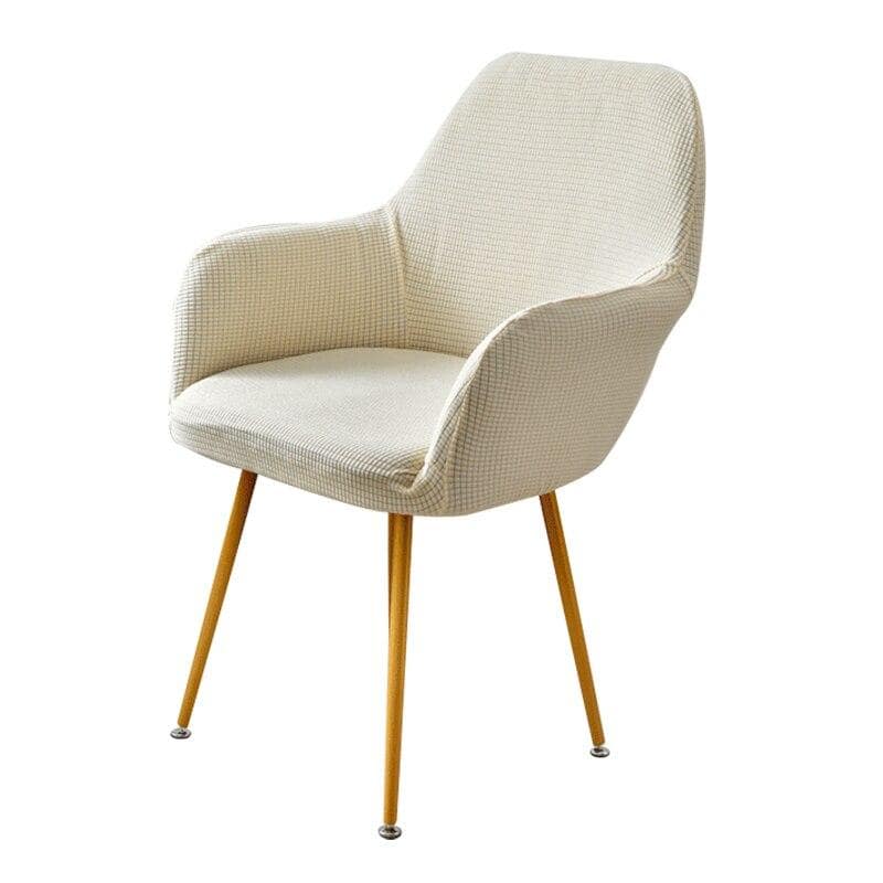 Hvid Skandinavisk Stuestolebetræk