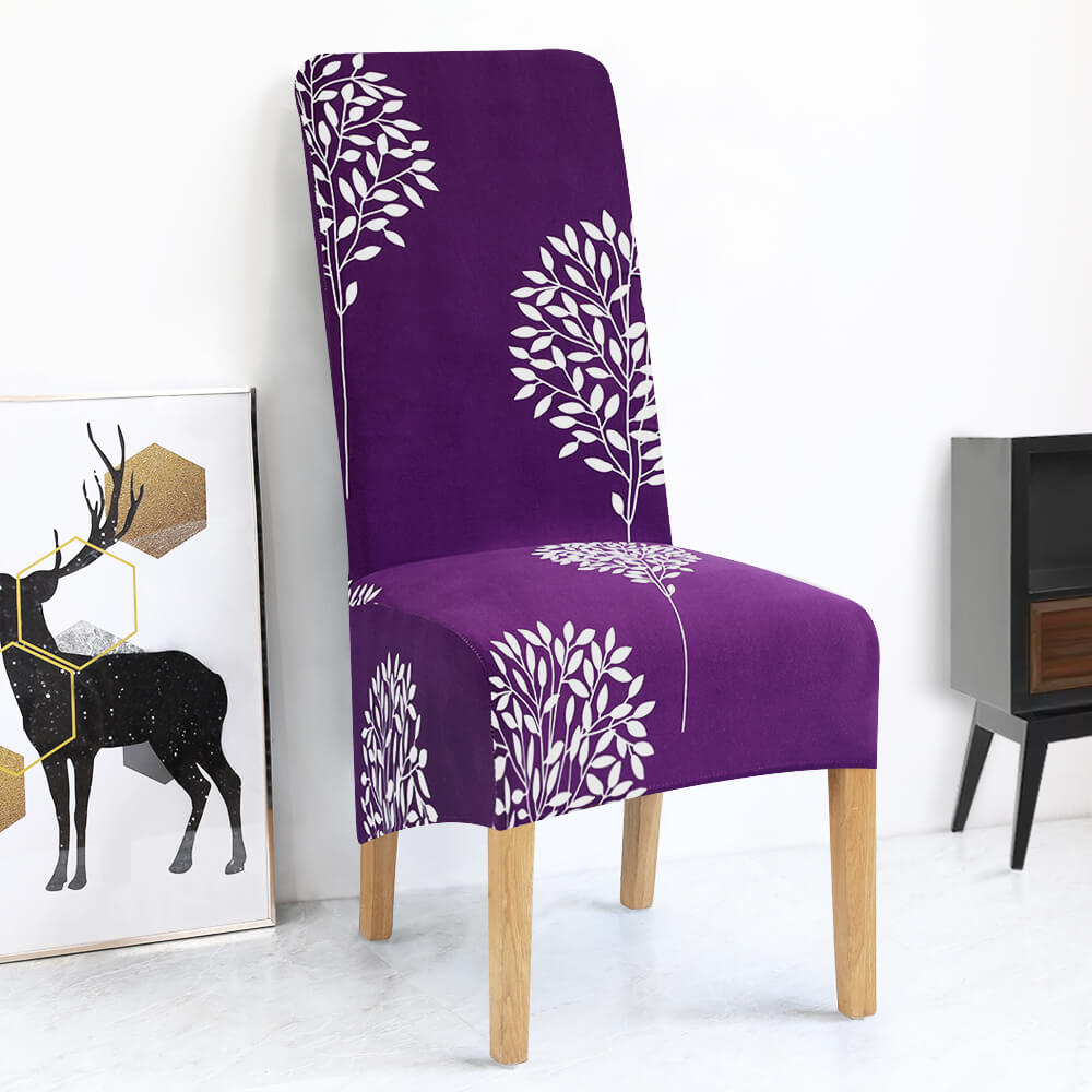 Xl Lilla Blomsterstolebetræk