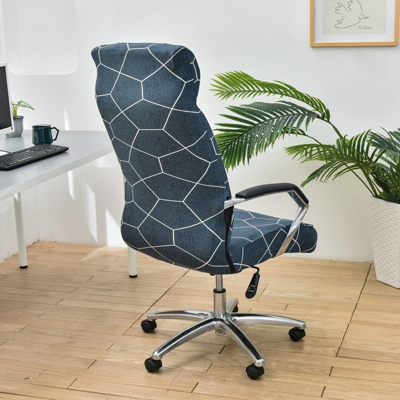 Petrol Blue Kontorstolebetræk