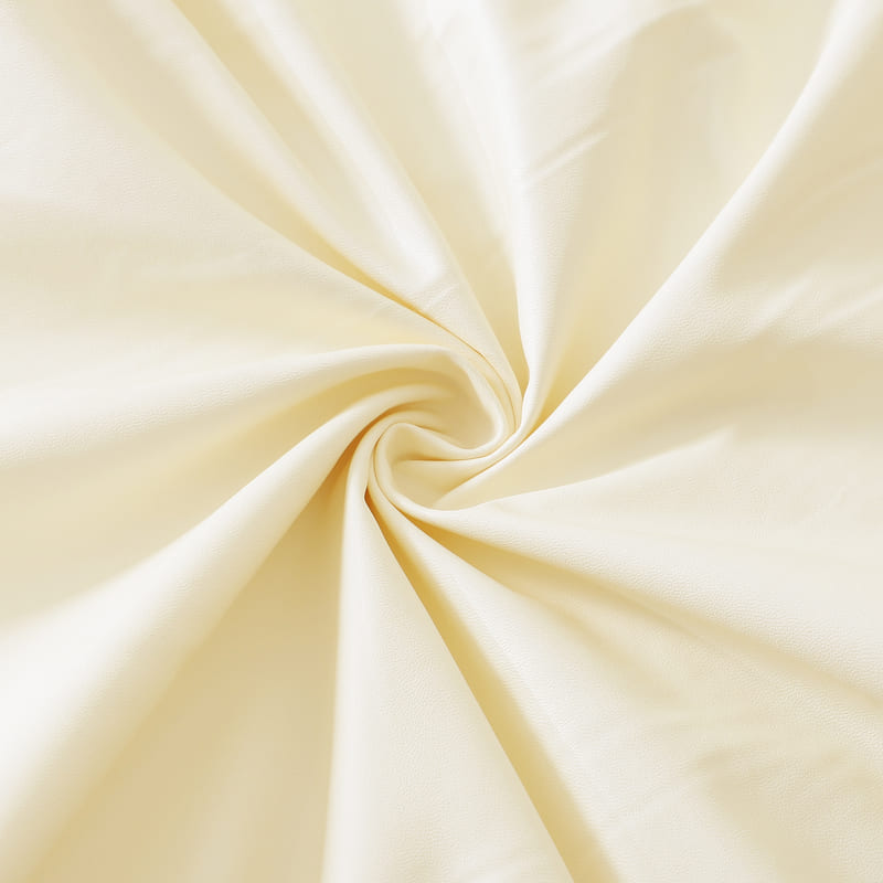 Kontorstolebetræk I Hvidt Læder