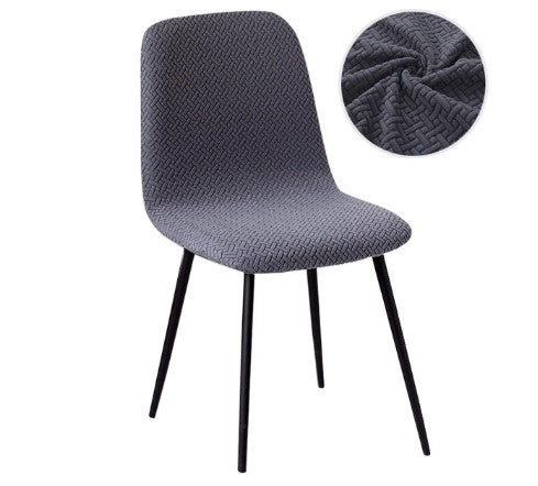 Grå Jacquard Stolebetræk