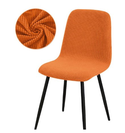 Orange Jacquard Stolebetræk